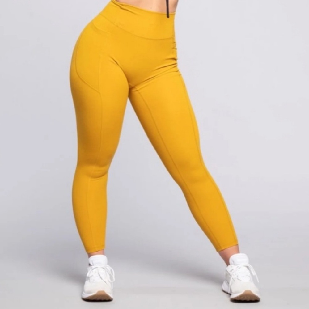 2/$45 Paragon Fitwear Luxora Honey Mustard Legging